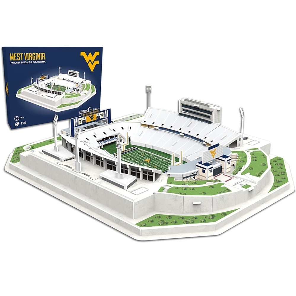 New 3d Stadium Puzzle Milan Pusker Stadium West Virginia Mountaineers